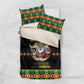 Afro-Jamaicans Christmas Bedding Set Most Likely To Smoke With Santa - African Pride