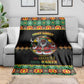 Afro-Jamaicans Christmas Blanket Most Likely To Smoke With Santa - African Pride