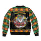 Afro-Jamaicans Christmas Bomber Jacket Most Likely To Smoke With Santa - African Pride