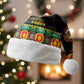 Afro-Jamaicans Christmas Santa Hat Most Likely To Smoke With Santa - African Pride