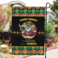 Afro-Jamaicans Christmas Garden Flag Most Likely To Smoke With Santa - African Pride