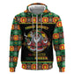 Afro-Jamaicans Christmas Hoodie Most Likely To Smoke With Santa - African Pride