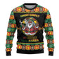 Afro-Jamaicans Christmas Ugly Christmas Sweater Most Likely To Smoke With Santa - African Pride