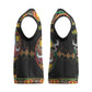 Afro-Jamaicans Christmas Knitted V-Neck Vest Most Likely To Smoke With Santa - African Pride