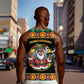 Afro-Jamaicans Christmas Men Tank Top Most Likely To Smoke With Santa - African Pride