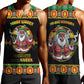 Afro-Jamaicans Christmas Men Tank Top Most Likely To Smoke With Santa - African Pride