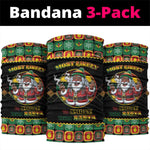 Afro-Jamaicans Christmas Neck Gaiter Most Likely To Smoke With Santa - African Pride