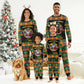 Afro-Jamaicans Christmas Pajama Set Most Likely To Smoke With Santa - African Pride