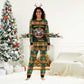Afro-Jamaicans Christmas Pajama Set Most Likely To Smoke With Santa - African Pride