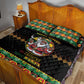 Afro-Jamaicans Christmas Quilt Bed Set Most Likely To Smoke With Santa - African Pride