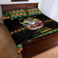 Afro-Jamaicans Christmas Quilt Bed Set Most Likely To Smoke With Santa - African Pride