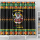 Afro-Jamaicans Christmas Shower Curtain Most Likely To Smoke With Santa - African Pride