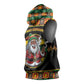 Afro-Jamaicans Christmas Sleeveless Hoodie Most Likely To Smoke With Santa - African Pride