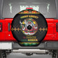 Afro-Jamaicans Christmas Spare Tire Cover Most Likely To Smoke With Santa - African Pride