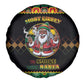 Afro-Jamaicans Christmas Spare Tire Cover Most Likely To Smoke With Santa - African Pride