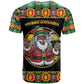 Afro-Jamaicans Christmas T shirt Most Likely To Smoke With Santa - African Pride