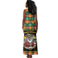 Afro-Jamaicans Christmas Tank Maxi Dress Most Likely To Smoke With Santa - African Pride