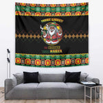 Afro-Jamaicans Christmas Tapestry Most Likely To Smoke With Santa - African Pride