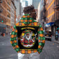 Afro-Jamaicans Christmas Zip Hoodie Most Likely To Smoke With Santa - African Pride