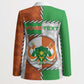 Personalized Niger Blazer Dama Gazelle Waving Flag Funny Style