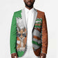 Personalized Niger Blazer Dama Gazelle Waving Flag Funny Style