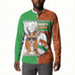 Personalized Niger Button Sweatshirt Dama Gazelle Waving Flag Funny Style