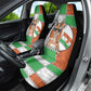 Niger Car Seat Cover Dama Gazelle Waving Flag Funny Style