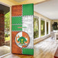 Personalized Niger Door Cover Dama Gazelle Waving Flag Funny Style