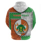 Personalized Niger Hoodie Dama Gazelle Waving Flag Funny Style