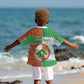Personalized Niger Kid Hawaiian Shirt Dama Gazelle Waving Flag Funny Style