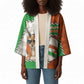 Personalized Niger Kimono Dama Gazelle Waving Flag Funny Style