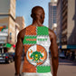 Personalized Niger Men Tank Top Dama Gazelle Waving Flag Funny Style