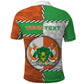 Personalized Niger Polo Shirt Dama Gazelle Waving Flag Funny Style