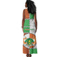 Personalized Niger Tank Maxi Dress Dama Gazelle Waving Flag Funny Style