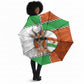 Niger Umbrella Dama Gazelle Waving Flag Funny Style