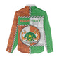 Personalized Niger Women Casual Shirt Dama Gazelle Waving Flag Funny Style