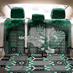 Nigeria Back Car Seat Cover Eagle With Tribal Patterns