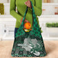 Nigeria Grocery Bag Eagle With Tribal Patterns