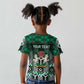 Personalized Nigeria Kid T shirt Eagle With Tribal Patterns
