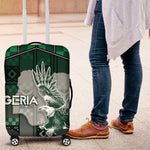 Nigeria Luggage Cover Eagle With Tribal Patterns