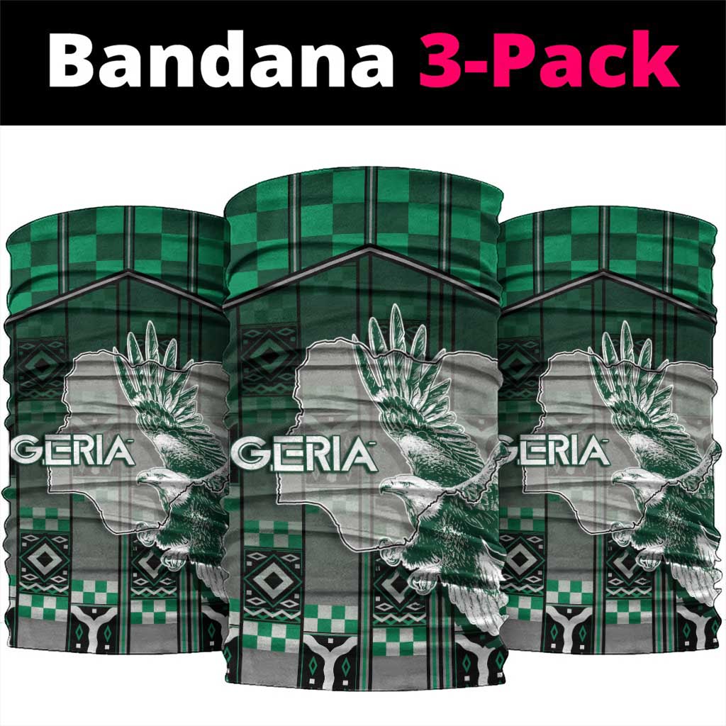 Nigeria Neck Gaiter Eagle With Tribal Patterns