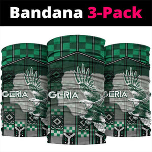 Nigeria Neck Gaiter Eagle With Tribal Patterns