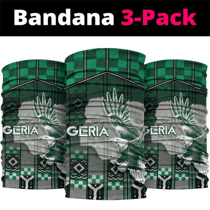 Nigeria Neck Gaiter Eagle With Tribal Patterns
