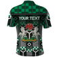 Personalized Nigeria Polo Shirt Eagle With Tribal Patterns