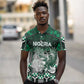 Personalized Nigeria Polo Shirt Eagle With Tribal Patterns