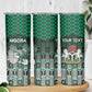 Personalized Nigeria Skinny Tumbler Eagle With Tribal Patterns