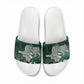 Nigeria Slide Sandals Eagle With Tribal Patterns