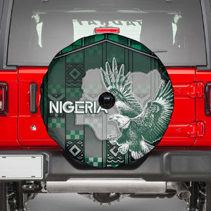 Nigeria Spare Tire Cover Eagle With Tribal Patterns