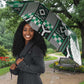 Nigeria Umbrella Eagle With Tribal Patterns