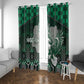 Nigeria Window Curtain Eagle With Tribal Patterns